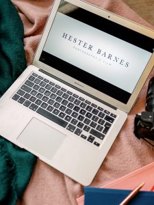 Hester Barnes branding images social media website Guildford Surrey