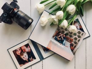Surrey family photographer prints albums
