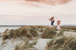 fun family at west wittering by Guildford family photographer Hester Barnes